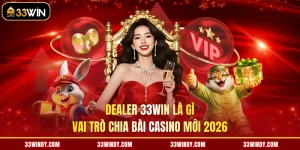 Dealer 33win Là Gì | Vai Trò Chia Bài Casino Mới 2026